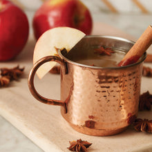 Load image into Gallery viewer, Simmered Cider Poured Candle, Copper Mug
