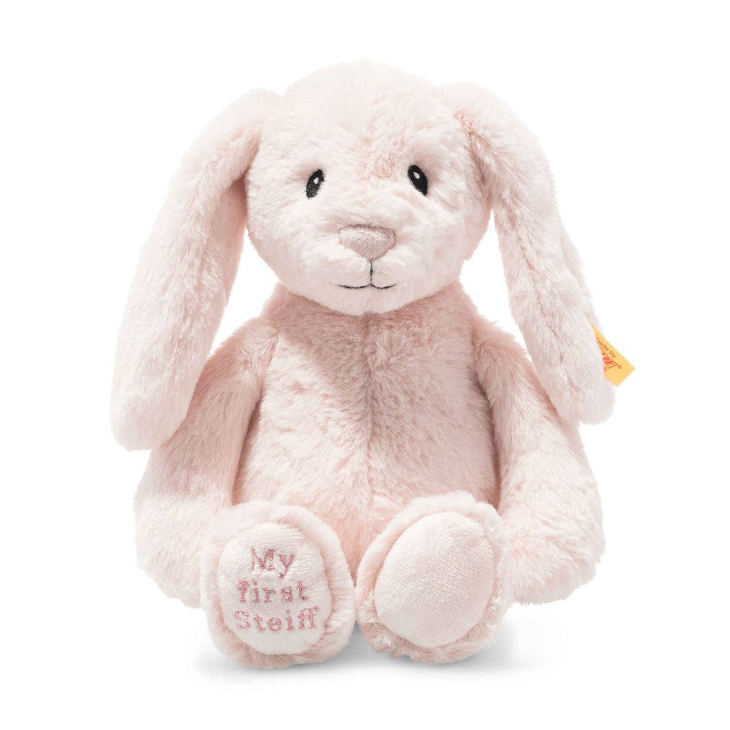 My First Steiff Hoppie Rabbit, Pink
