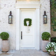 Load image into Gallery viewer, Square Boxwood Wreath, 18"
