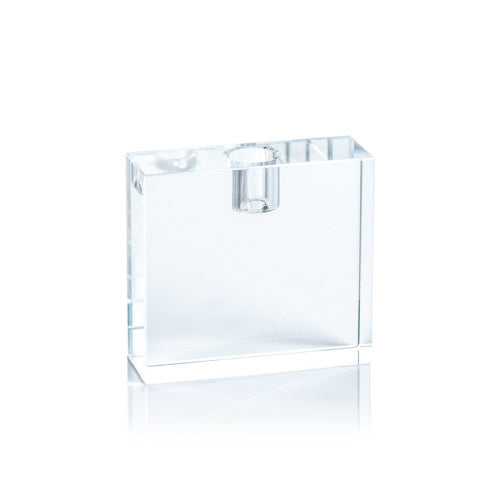 Square Crystal Taper Holder