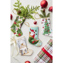 Load image into Gallery viewer, Coton Colors: To All A Good Night Santa Bauble Stocking
