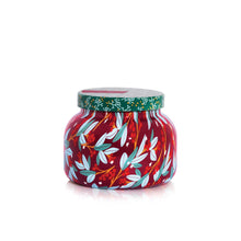 Load image into Gallery viewer, Tinsel &amp; Spice Holiday Pattern Play Petite Candle, 8 oz
