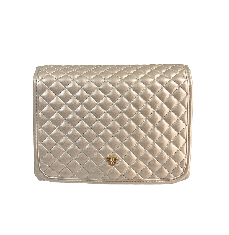 Getaway Toiletry Case, Pearl Quilted