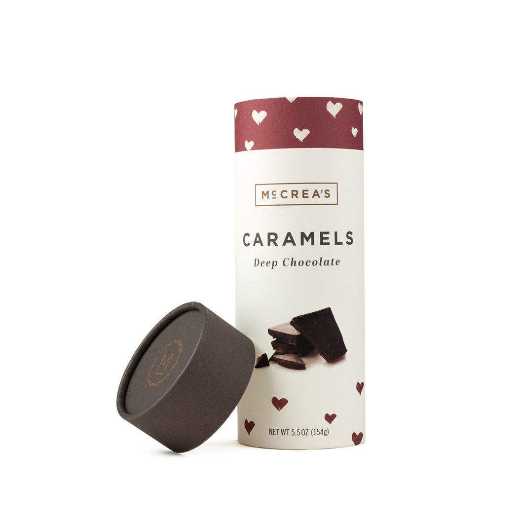 McCrea's Deep Chocolate Caramels Tube, 5.5oz