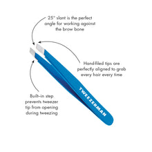 Load image into Gallery viewer, Mini Slant Tweezer, Bahama Blue
