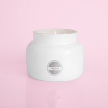 Load image into Gallery viewer, Volcano Blue Oversized Jar Candle 28oz.,White
