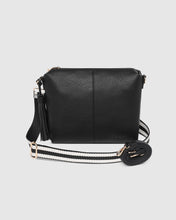 Load image into Gallery viewer, Kasey Stripe Crossbody Bag, Black
