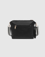 Load image into Gallery viewer, Kasey Stripe Crossbody Bag, Black
