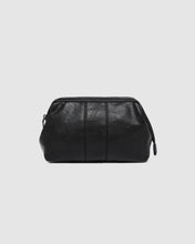 Load image into Gallery viewer, Albie Cosmetic Case, Saddle Black
