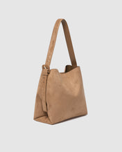 Load image into Gallery viewer, Peyton Shoulder Bag, Suede Honey
