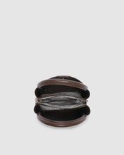Load image into Gallery viewer, Steffie Suede Mini Tote Bag, Chocolate
