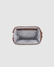 Load image into Gallery viewer, Albie Cosmetic Case, Cognac
