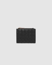 Load image into Gallery viewer, Lily Woven Wallet, Black
