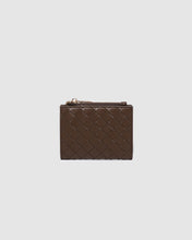 Load image into Gallery viewer, Lily Woven Wallet, Chocolate
