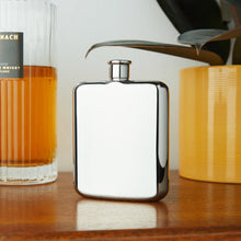 Load image into Gallery viewer, Viski Harrison Harrison 6 oz Flask, Stainless Steel
