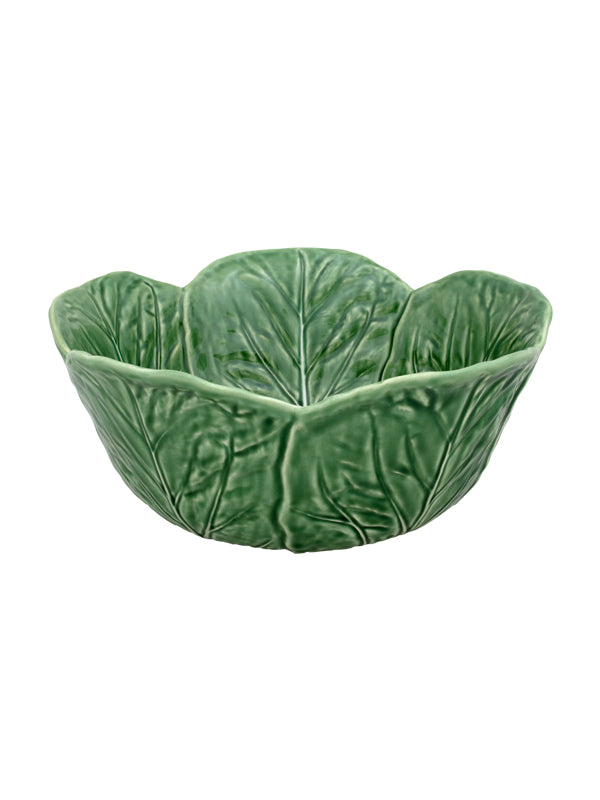 Natural Cabbage Tall Salad Bowl, 115 oz