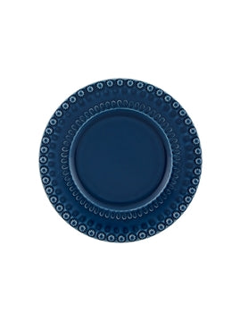 Fantasy Dessert Plate, Blue