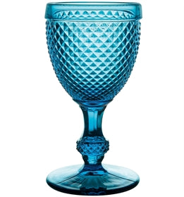 Blue Bicos Goblet, Set of 4