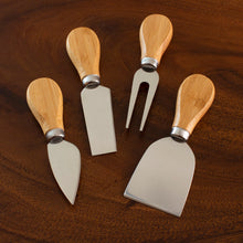 Load image into Gallery viewer, 4-Piece Cheese Tool Set
