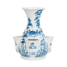 Load image into Gallery viewer, Country Estate Tulipiere Vase, Delft Blue
