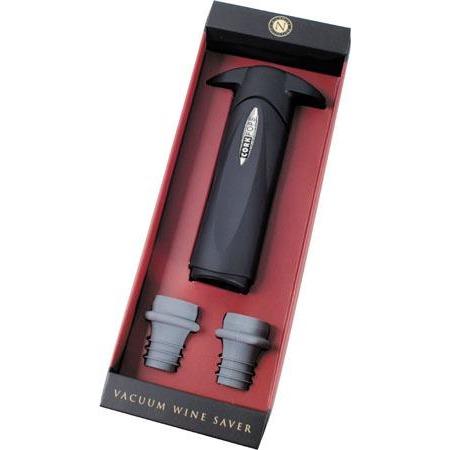 Nicholas Collection Wine Saver with 2 Stoppers