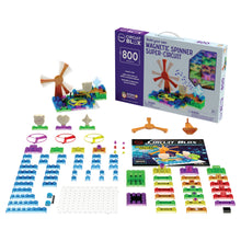 Load image into Gallery viewer, Circuit Blox 800 Projects, Magnetic Spinner Super Circuit

