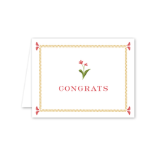 Load image into Gallery viewer, Folksy Floral Congrats Card
