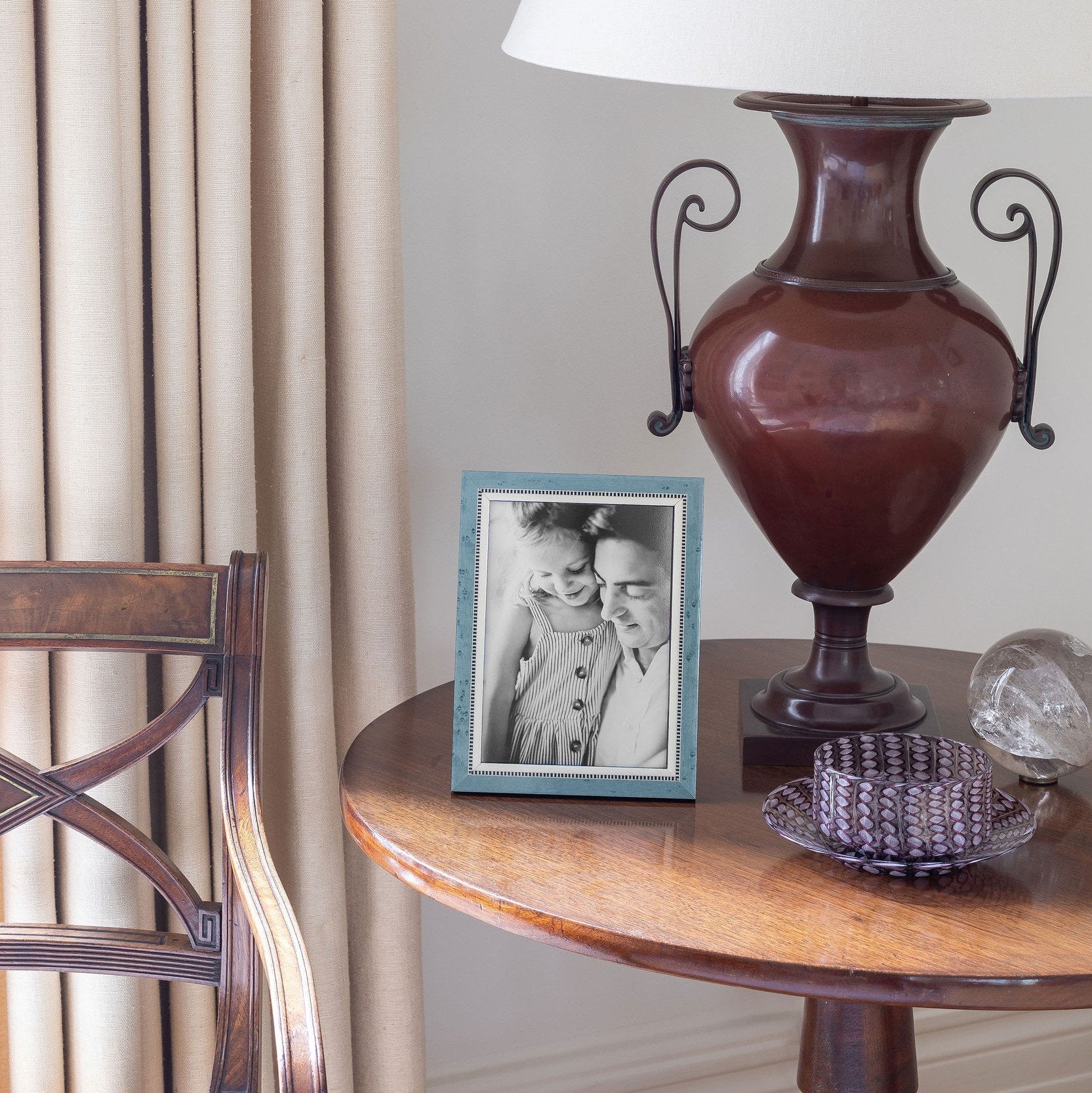 Miki Blue Marquerty Frame - Thumbnail 4