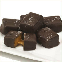Load image into Gallery viewer, Woodford Reserve Dark Chocolate Caramels with Sea Salt, 8 0z
