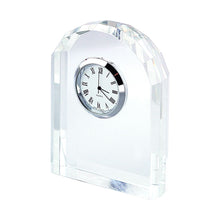 Load image into Gallery viewer, Optic Crystal Arched Clock
