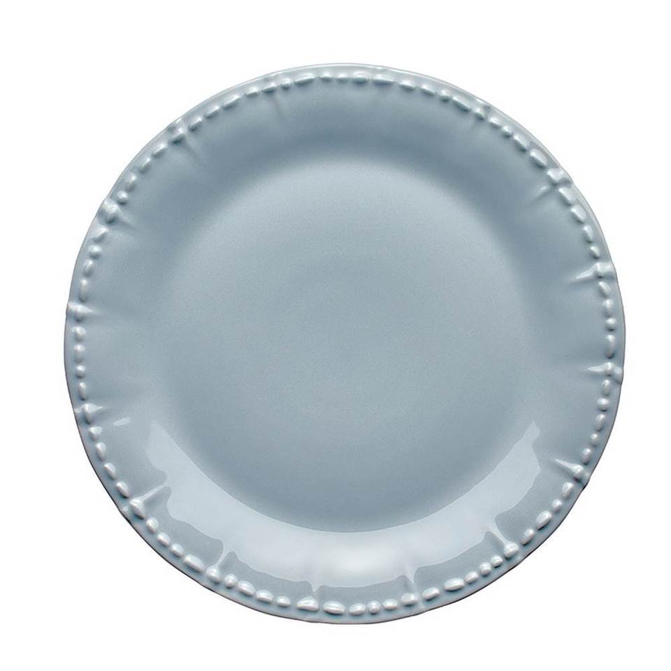 Historia Dinner Plate, Blue Cashmere
