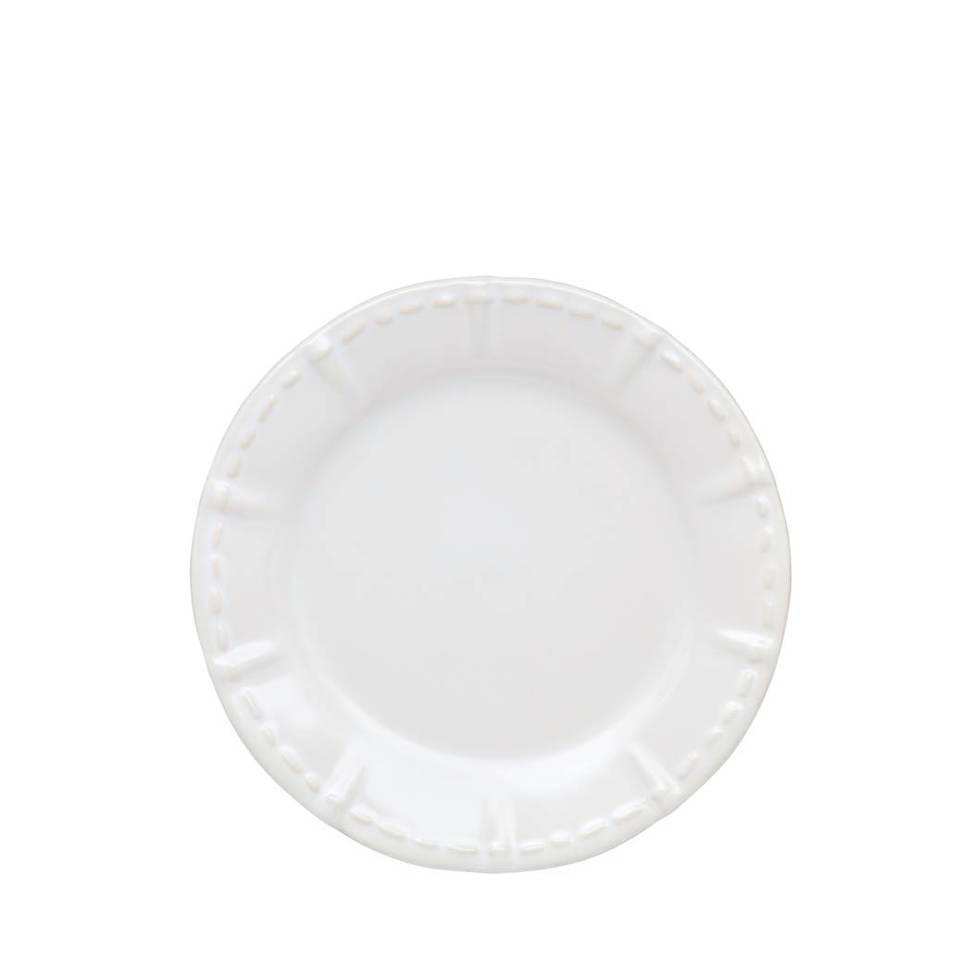 Historia Bread & Butter Plate, Paperwhite
