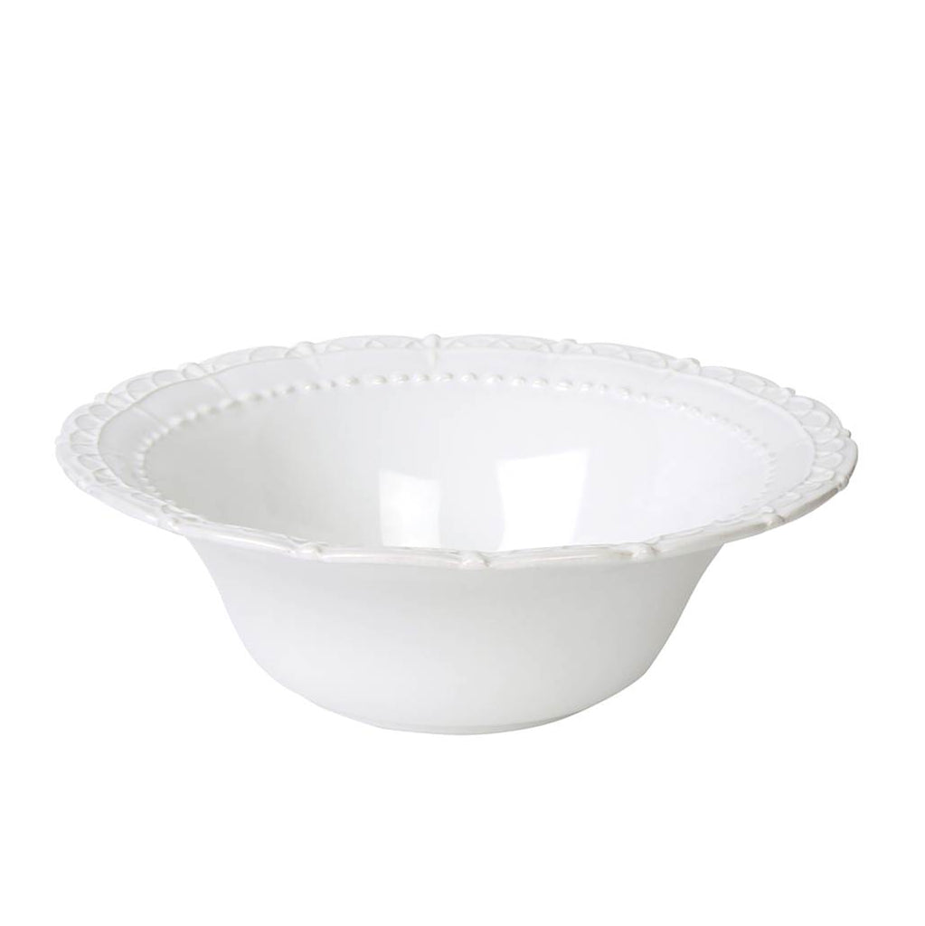 Historia Serving Bowl, Paperwhite