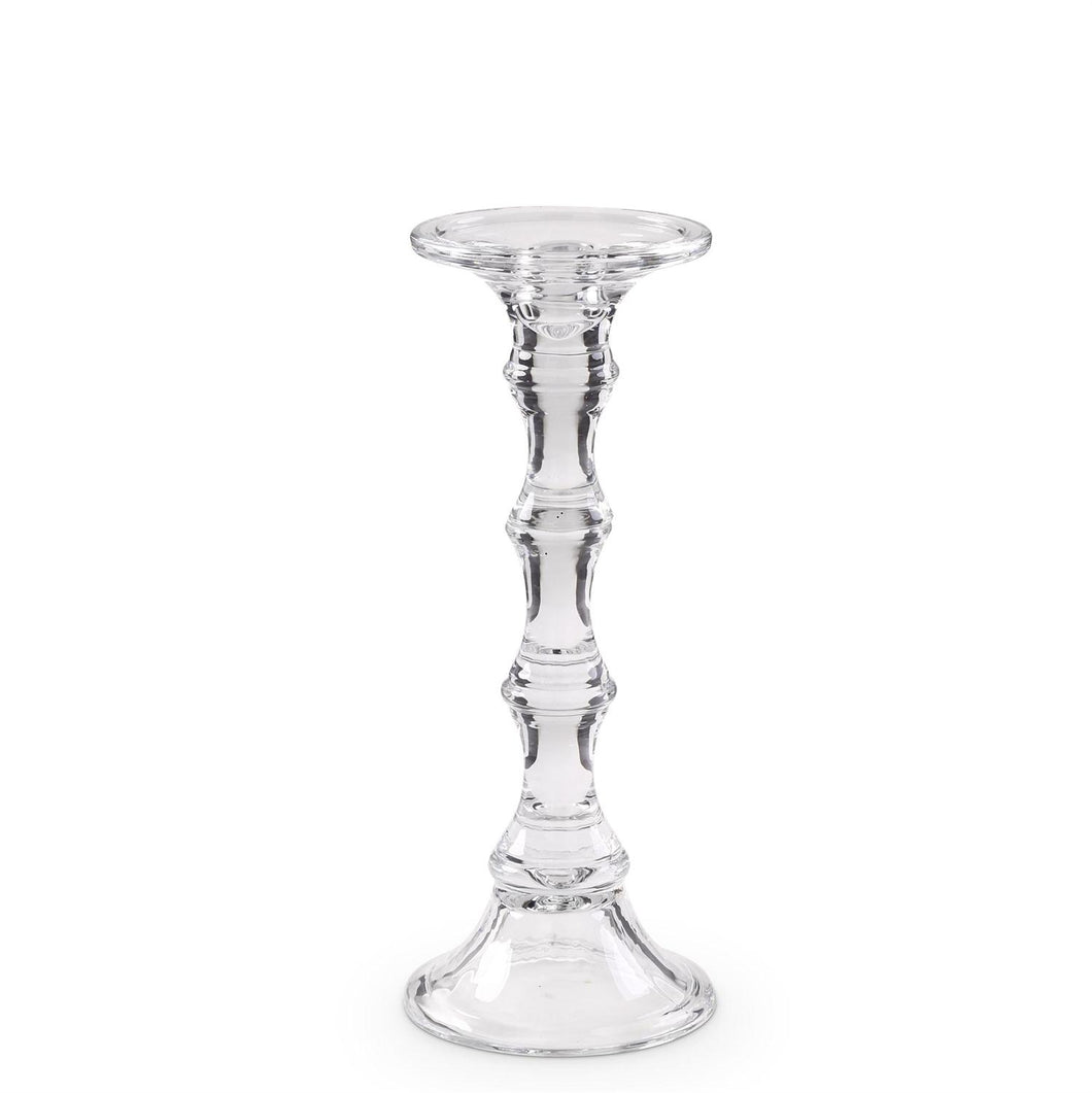 Slender Glass Candleholder, 11.75