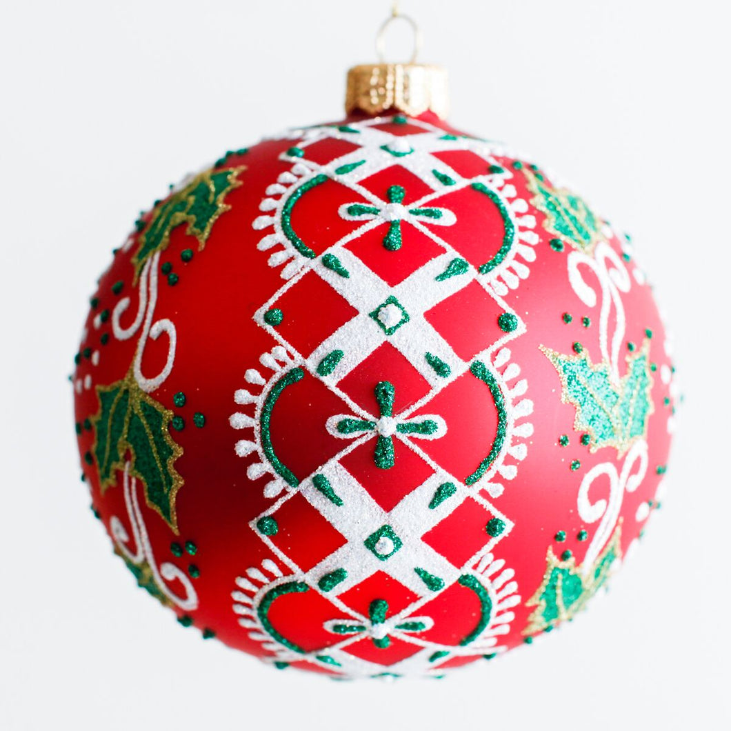 Nordic Ball Ornament