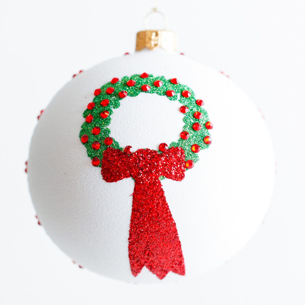 Wreath Ball Ornament