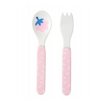 Load image into Gallery viewer, 2-Piece Cutlery Set, Pink Tutti Frutti
