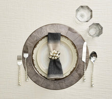 Load image into Gallery viewer, Bauble Napkin Ring, Pearl &amp; Silver
