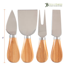 Load image into Gallery viewer, 4-Piece Cheese Tool Set
