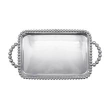 Load image into Gallery viewer, Pearled Handled Service Tray, Md
