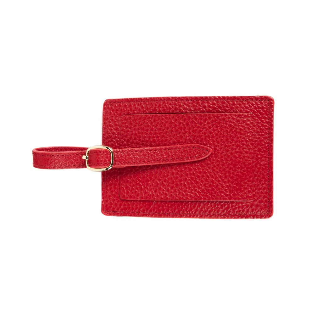 Stanford Luggage Tag, Red