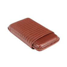 Load image into Gallery viewer, Brown Lizard Triple Cigar Holder
