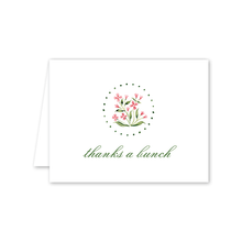 Load image into Gallery viewer, Scallop Garden Pink Thank You Card
