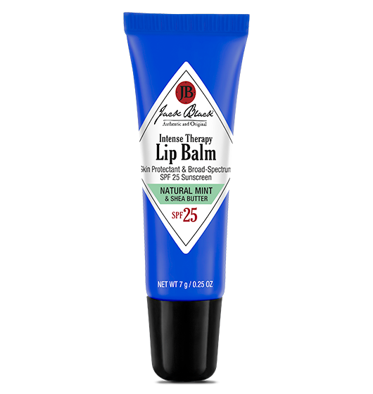 Jack Black Intense Therapy Lip Balm, Natural Mint & Shea Butter