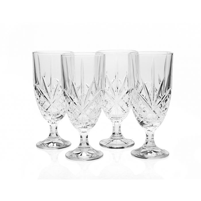 Dublin Crystal Double Iced Beverage, Set of 4
