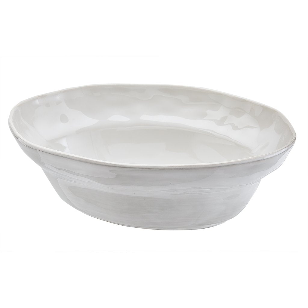 Azores Serving Bowl, Greige Shimmer