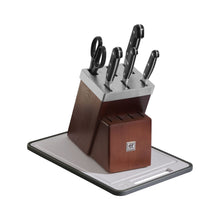 Load image into Gallery viewer, 7 Pc Self-Sharpening Knife Block Set
