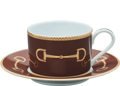 Cheval Chestnut Cup & Saucer