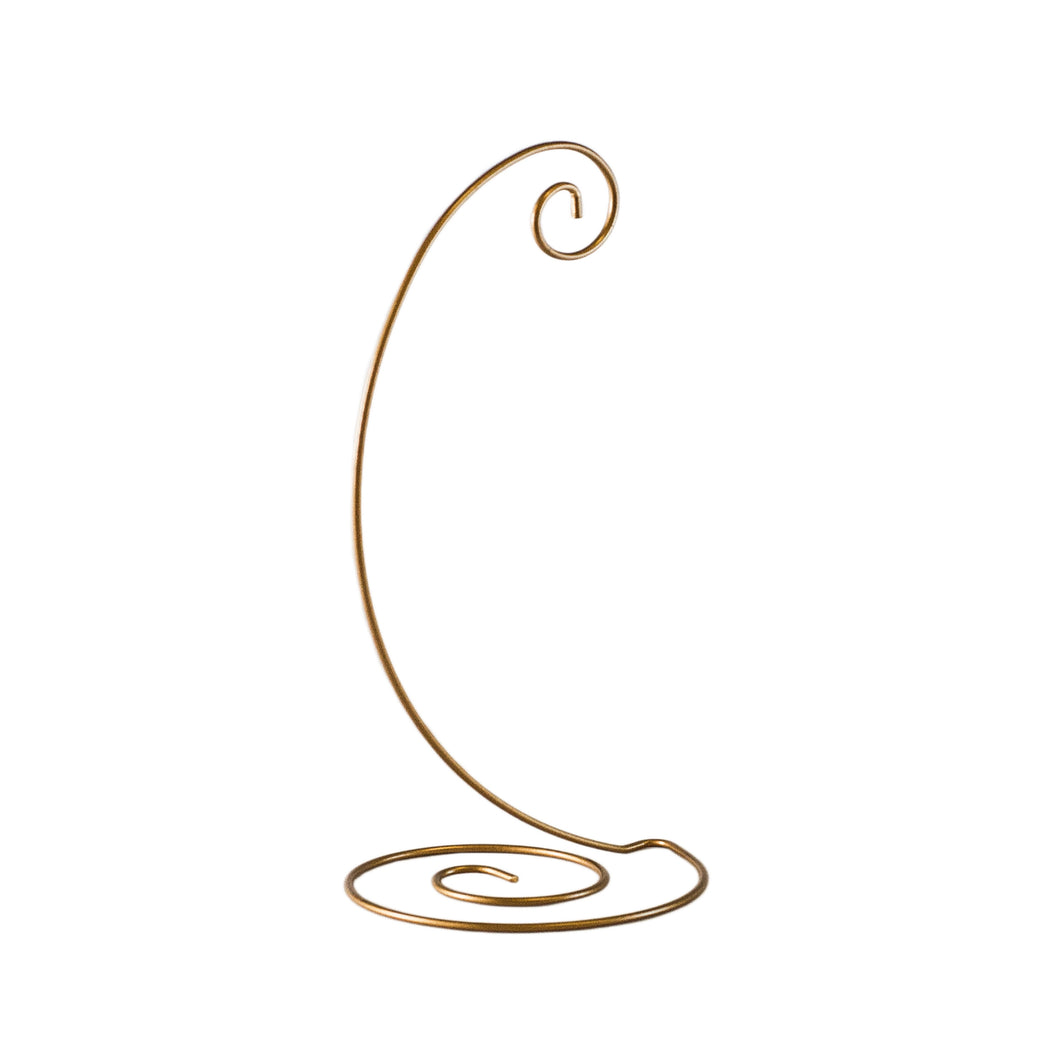 Gold Ornament Stand, Lg