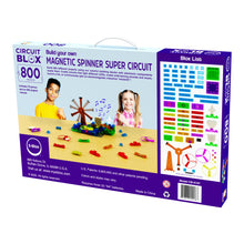 Load image into Gallery viewer, Circuit Blox 800 Projects, Magnetic Spinner Super Circuit
